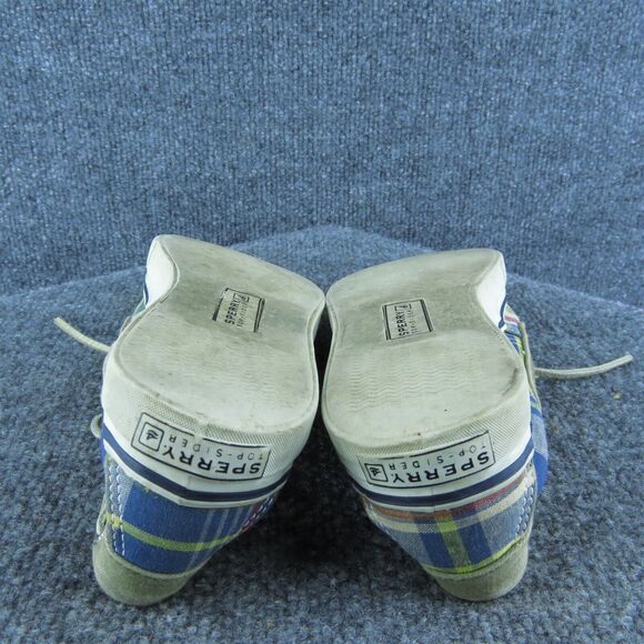 SPERRY Women Boat Shoe Multicolor Fabric Lace Up Size‎ 7.5 Medium - Picture 9 of 10